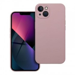 Θήκη Silicone 2mm για iPhone 13 – Ροζ