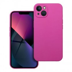 Θήκη Silicone 2mm για iPhone 13 – Ροζ