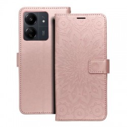 Θήκη MEZZO για Redmi 13C / Poco C65 – Book Mandala Ροζ