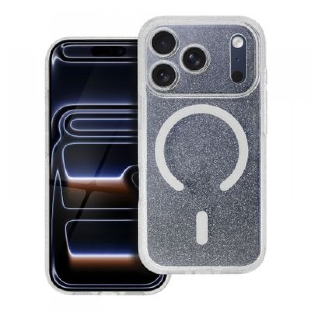 Θήκη Clear Mag Cover για iPhone 17 Pro – MagSafe Διάφανο Glitter Θήκη Clear Mag Cover για iPhone 17 Pro – MagSafe Διάφανο Glitter