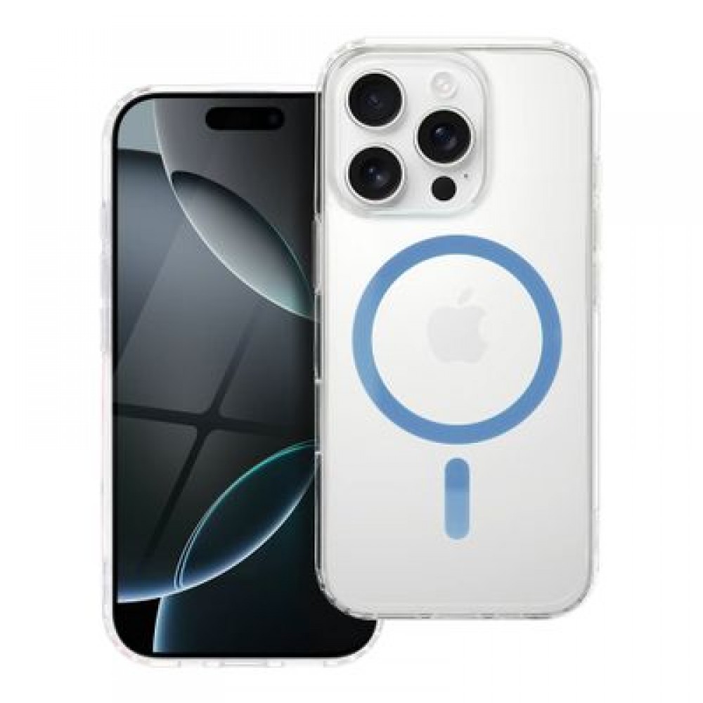 Θήκη Drop Glue Colorful Ring Mag για iPhone 14 – MagSafe Μπλε Θήκη Drop Glue Colorful Ring Mag για iPhone 14 – MagSafe Μπλε