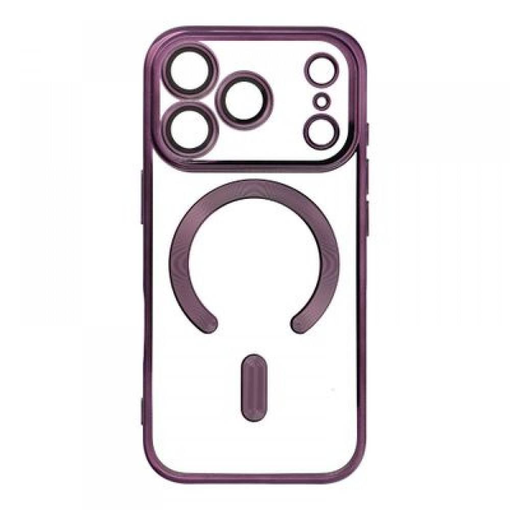 Θήκη Electro Mag για iPhone 17 Pro – MagSafe Μωβ