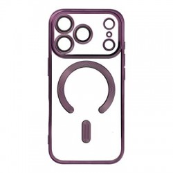 Θήκη Electro Mag για iPhone 17 Pro – MagSafe Μωβ