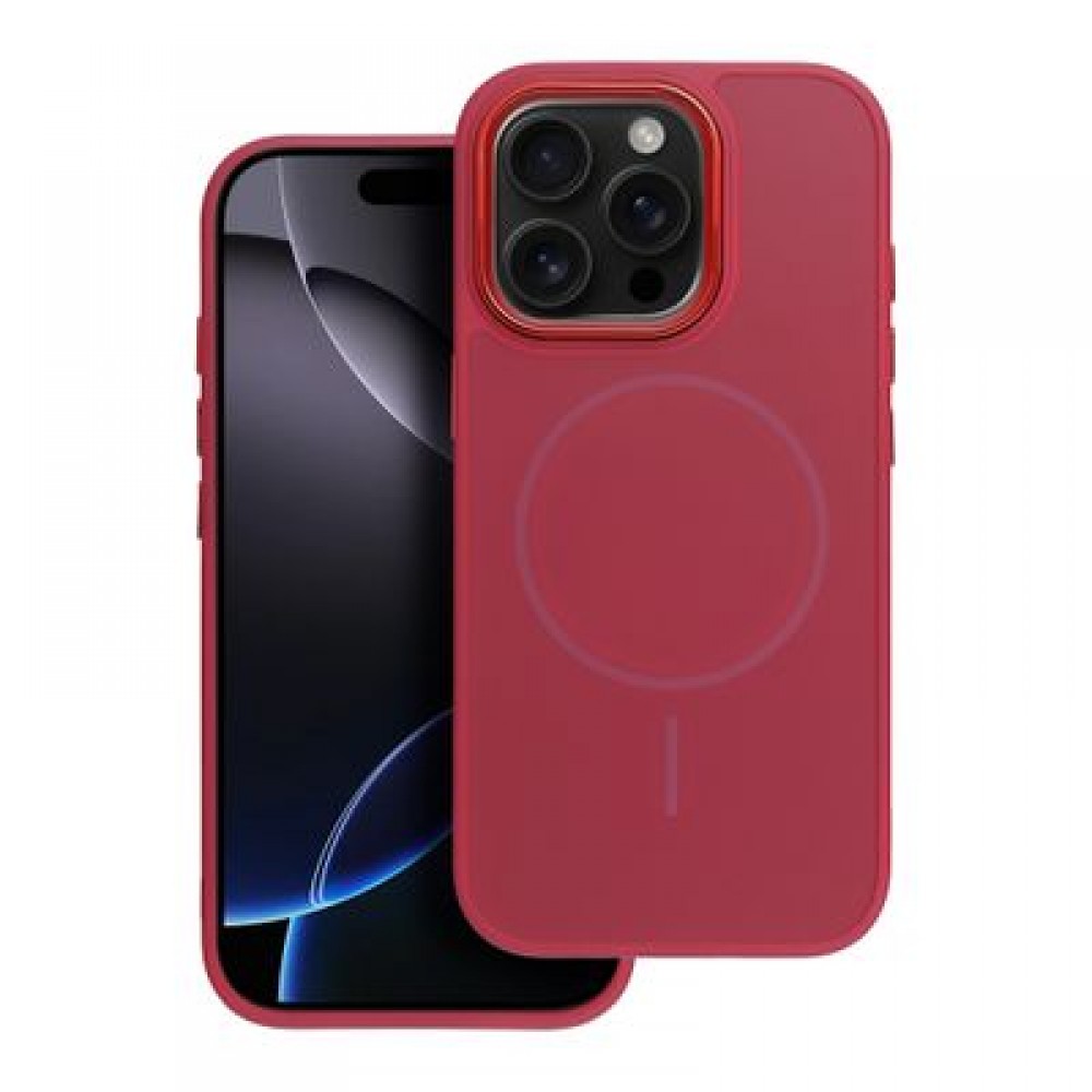 Θήκη Frame Mag για iPhone 17 Pro – MagSafe Κόκκινο