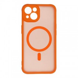 Θήκη Full Matte Mag για iPhone 13 – MagSafe Πορτοκαλί