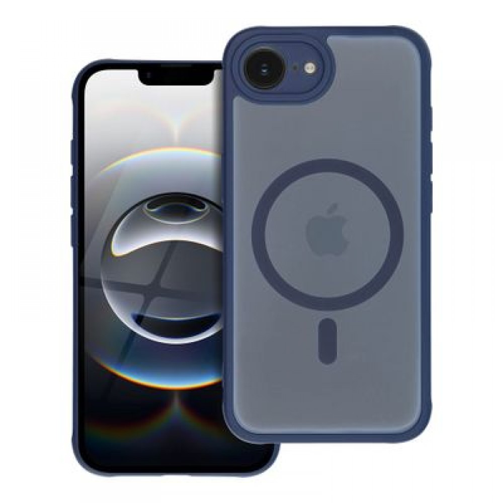 Θήκη Full Matte Mag για iPhone 14 – MagSafe Μπλε