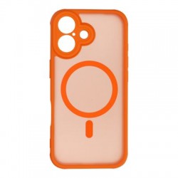 Θήκη Full Matte Mag για iPhone 17 – MagSafe Πορτοκαλί