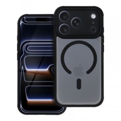 Θήκη Full Matte Mag για iPhone 17 Pro – MagSafe Μαύρο