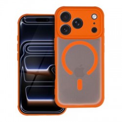 Θήκη Full Matte Mag για iPhone 17 Pro – MagSafe Πορτοκαλί
