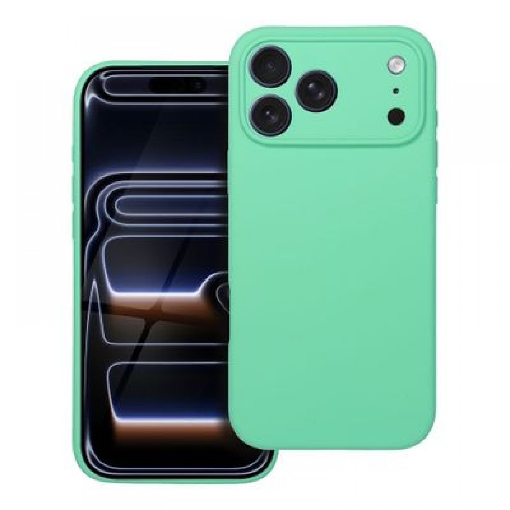 Θήκη Silicone 2mm για iPhone 17 Pro Max – MagSafe Πράσινο