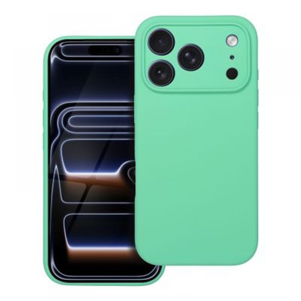 Θήκη Silicone 2mm για iPhone 17 Pro – MagSafe Πράσινο