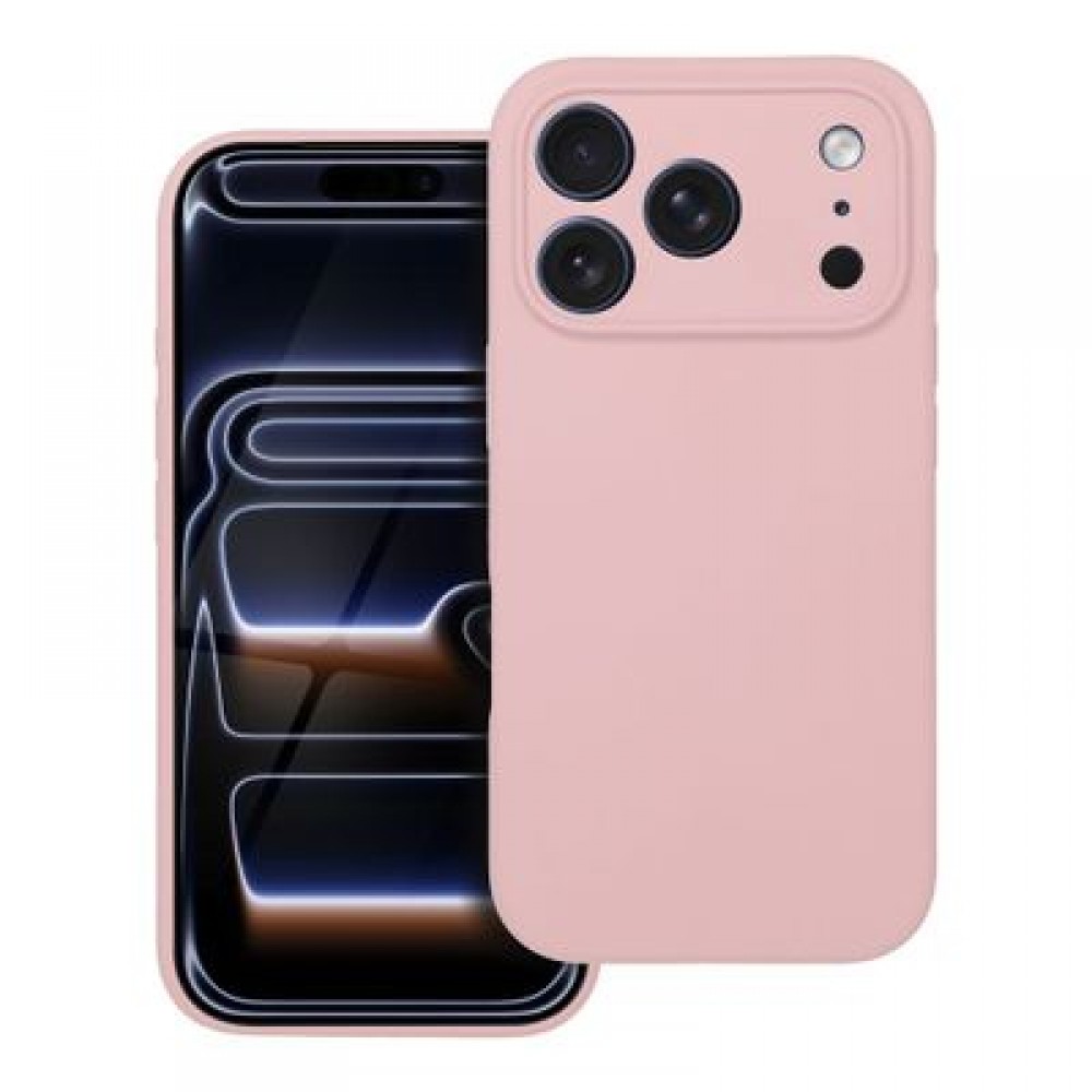 Θήκη Silicone 2mm για iPhone 17 Pro – MagSafe Ροζ