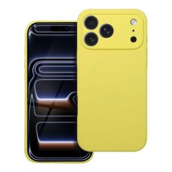 Θήκη Silicone 2mm για iPhone 17 Pro – MagSafe Κίτρινο