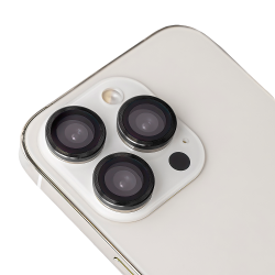 Σετ προστατευτικών γυαλιών φακού για iPhone 14 Pro / iPhone 14 Pro Max με μαύρο πλαίσιο Σετ προστατευτικών γυαλιών φακού για iPhone 14 Pro / iPhone 14 Pro Max με μαύρο πλαίσιο