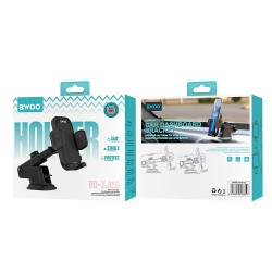 BWOO Dashboard car holder BO-ZJ125 ABS+silicon+aluminum