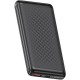 XO PB308, POWERBANK, 10000MAh, 2 ΘΥΡΕΣ, ΜΑΥΡΟ