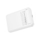 XO PR264 ΜΑΓΝΗΤΙΚΟ POWERBANK 15W WIRELESS CHARGING + PD20W, 10000MAH, ΛΕΥΚΟ