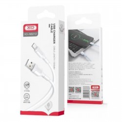 XO NB212 2.1A USB Καλώδιο για Type-C Άσπρο