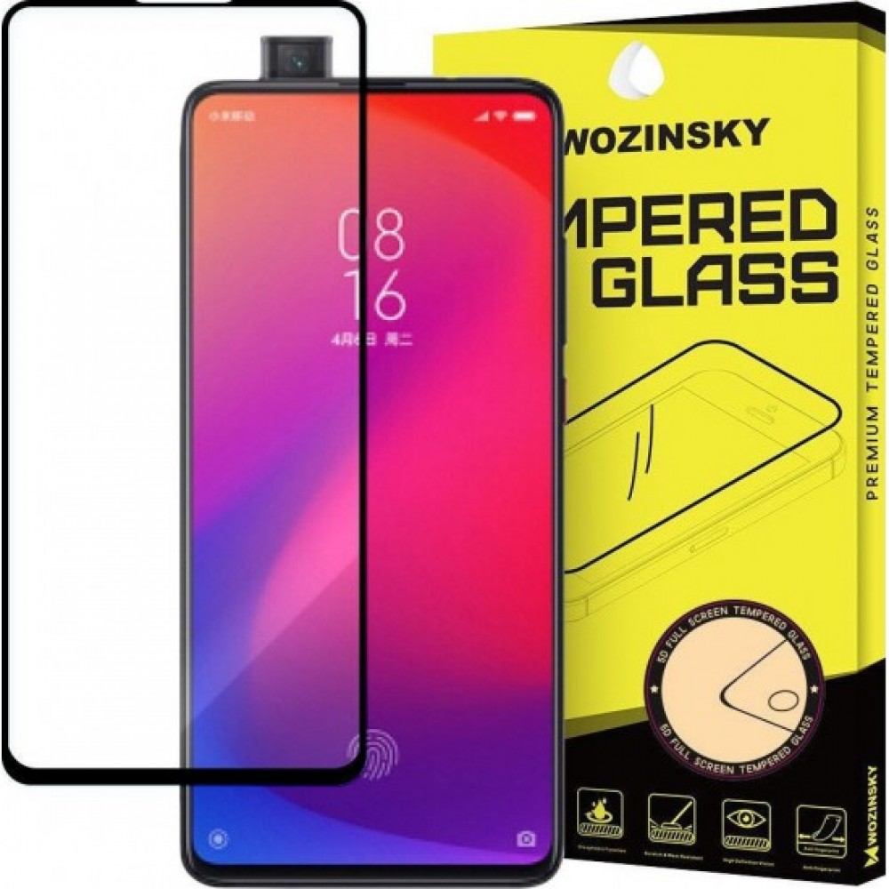 Wozinsky Full Glue Full θήκη Friendly Glass Black (Xiaomi Mi 9T / Mi 9T Pro)