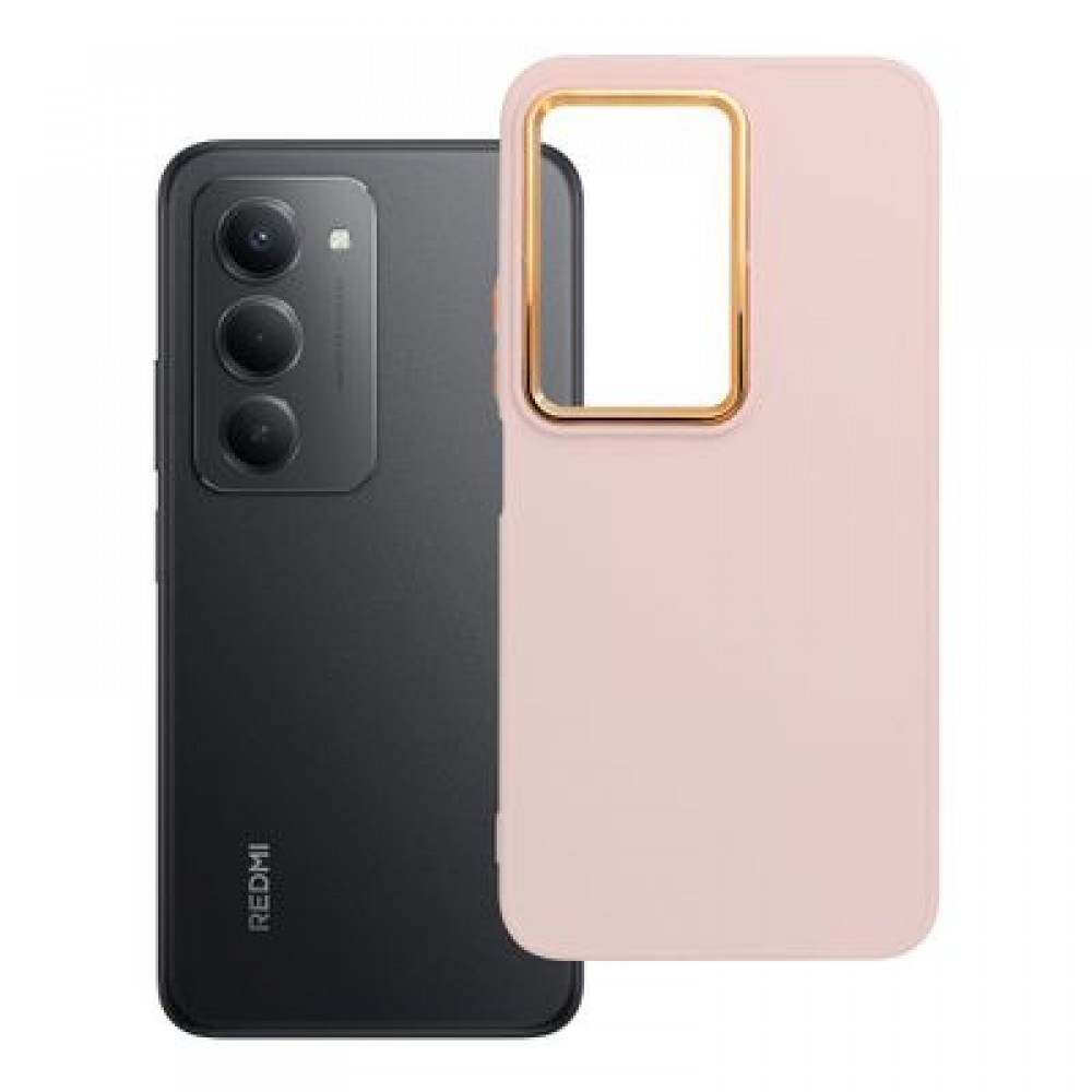 Θήκη Frame για Redmi 15 4G / Redmi 15 5G – Ροζ