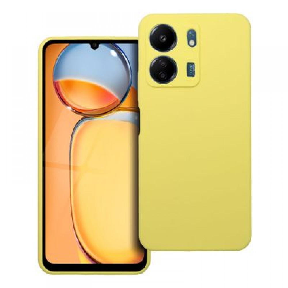 Θήκη Silicone 2mm για Poco C65 / Redmi 13C – Κίτρινο Θήκη Silicone 2mm για Poco C65 / Redmi 13C – Κίτρινο