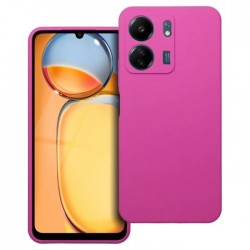 Θήκη Silicone 2mm για Poco C65 / Redmi 13C – Ροζ