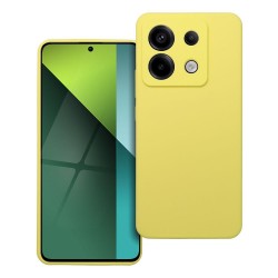 Θήκη Silicone 2mm για Redmi Note 13 Pro 5G – Κίτρινο