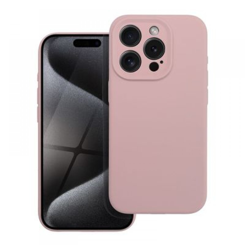 Θήκη Silicone 2mm για iPhone 16 Pro – Ροζ Θήκη Silicone 2mm για iPhone 16 Pro – Ροζ