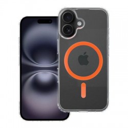 Θήκη Drop Glue Colorful Ring Mag για iPhone 16 – Πορτοκαλί Θήκη Drop Glue Colorful Ring Mag για iPhone 16 – Πορτοκαλί