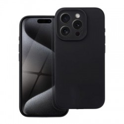 Θήκη Silicone 2mm για iPhone 16 Plus – Μαύρο