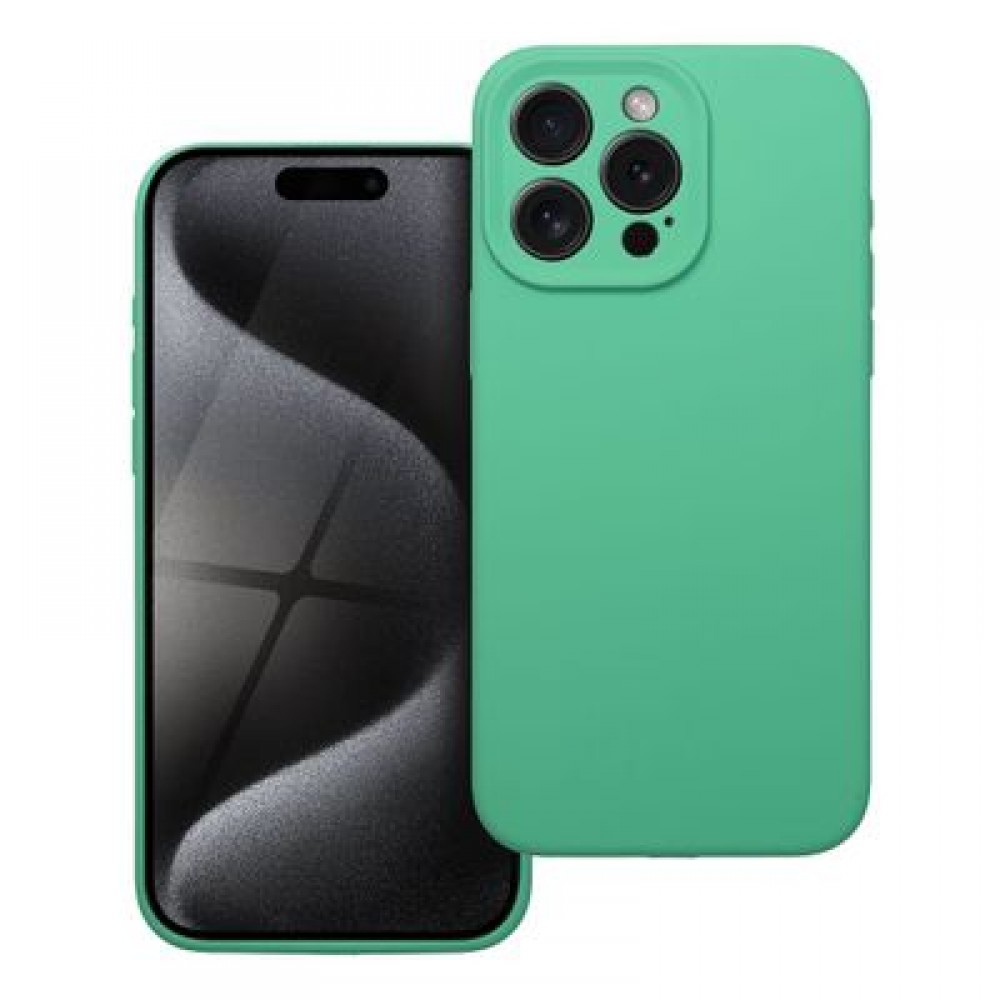 Θήκη Silicone 2mm για iPhone 15 Pro Max – Πράσινο Θήκη Silicone 2mm για iPhone 15 Pro Max – Πράσινο