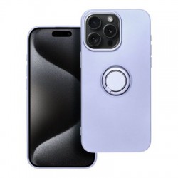 Θήκη Silicone Ring για iPhone 15 Pro Max – Μωβ