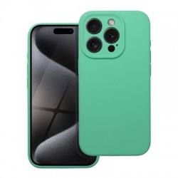Θήκη Silicone 2mm για iPhone 15 Pro – Πράσινο