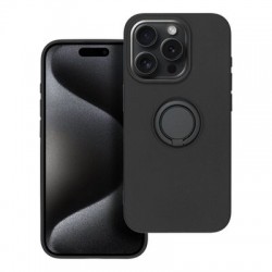 Θήκη Silicone Ring για iPhone 15 Pro – Μαύρο