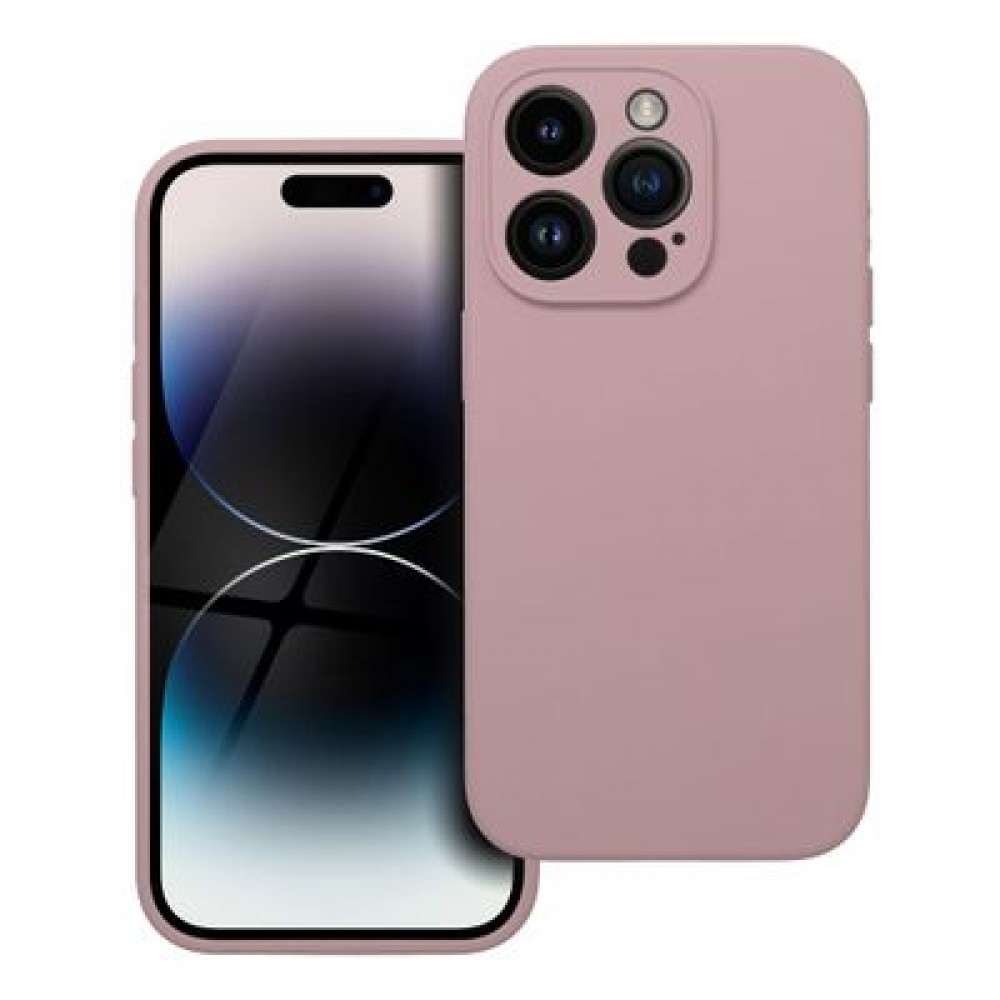 Θήκη Silicone 2mm για iPhone 14 Pro – Ροζ Θήκη Silicone 2mm για iPhone 14 Pro – Ροζ