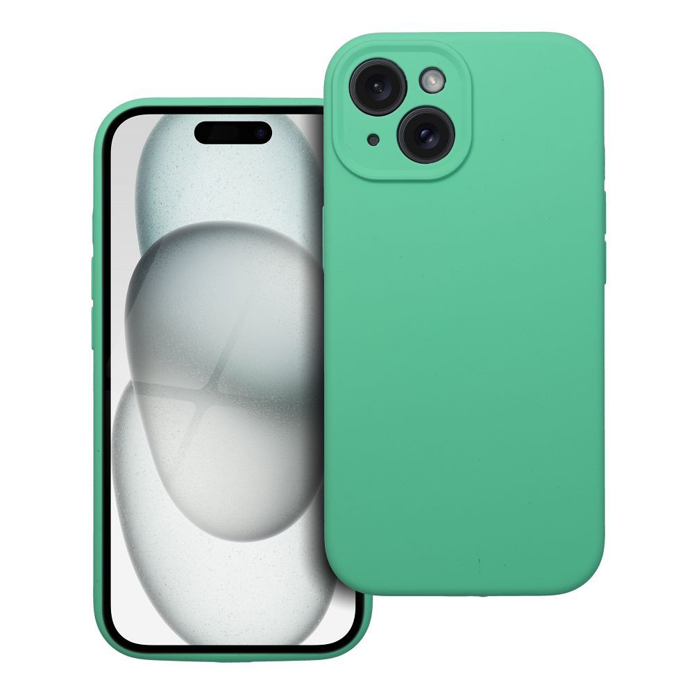 Θήκη Silicone 2mm για iPhone 15 – Πράσινο Θήκη Silicone 2mm για iPhone 15 – Πράσινο