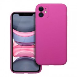 Θήκη Silicone 2mm για iPhone 11 Ροζ