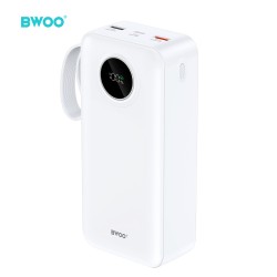 BWOO Power bank με οθόνη 22.5W 20000mah BO-P64 - Λευκό