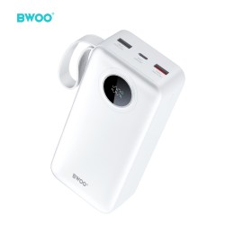 BWOO Power bank με οθόνη 22.5W 20000mah BO-P64 - Λευκό