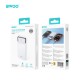 BWOO Power bank με οθόνη, Ultra thin 22.5W 10000mah P34 - Λευκό
