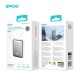 BWOO Power bank με καλώδιο, οθόνη 45W 20000mah BO-P78 - Ασημί