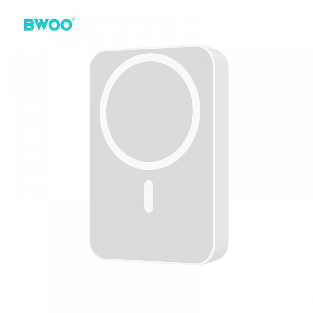 BWOO Power bank magnetic wireless 20W 10000mah BO-P59 - Λευκό