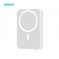 BWOO Power bank magnetic wireless 20W 10000mah BO-P59 - Λευκό