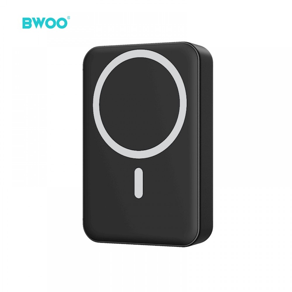BWOO Power bank magnetic wireless 20W 10000mah BO-P59 - Μαύρο