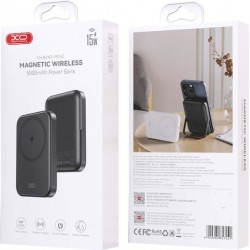 XO PR242 MagSafe Power Bank 5000mAh 15W με Θύρα USB-C Power Delivery Μαύρο