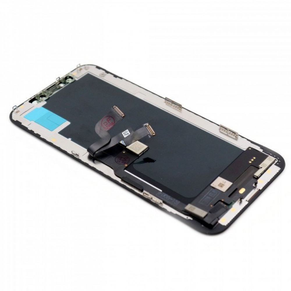 Συμβατή Οθόνη FDX Elite και Μηχανισμός Αφής για Apple iPhone XS – Μαύρο (In-Cell)
