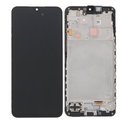 Γνήσια Οθόνη LCD και Μηχανισμός Αφής με Πλαίσιο για Samsung Galaxy A16 5G – SM-A166 Μαύρο (Service Pack)