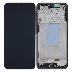 Γνήσια Οθόνη LCD και Μηχανισμός Αφής με Πλαίσιο για Samsung Galaxy A26 5G – SM-A266 GH82-37049A Μαύρο (Service Pack)