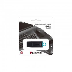 Kingston DataTraveler Exodia 64GB USB 3.2 Stick Μαύρο
