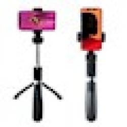 XO selfie stick Bluetooth, με τρίποδο έως 68cm SS08 - Μαύρο XO selfie stick Bluetooth, με τρίποδο έως 68cm SS08 - Μαύρο